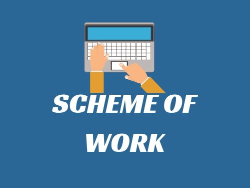 Scheme of work